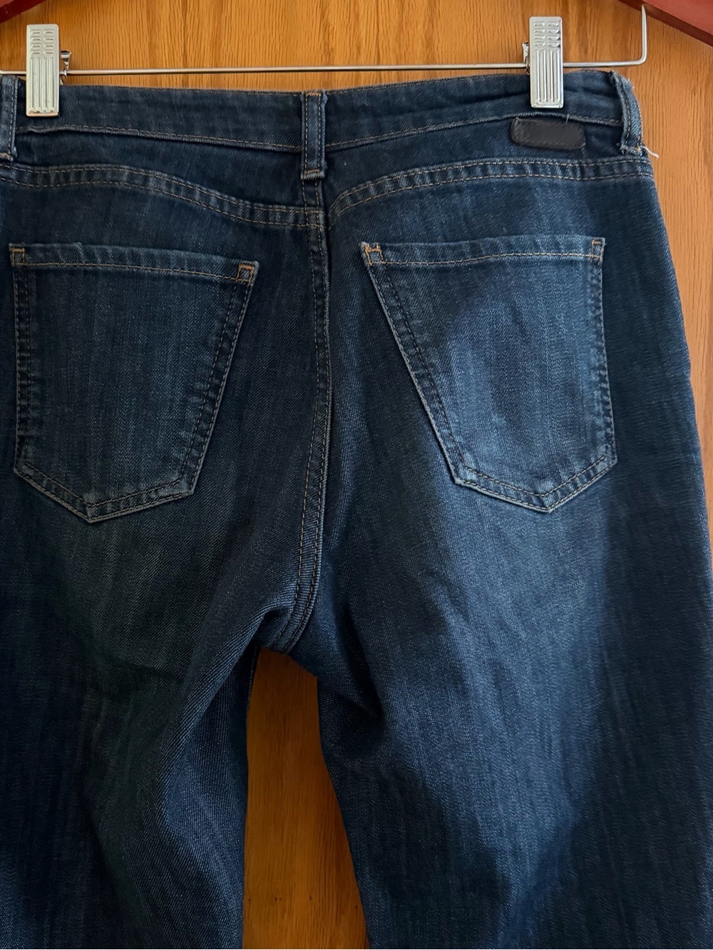Boden Dark Blue Straight-Leg Jeans - Women Size 2R - Picture 4 of 8